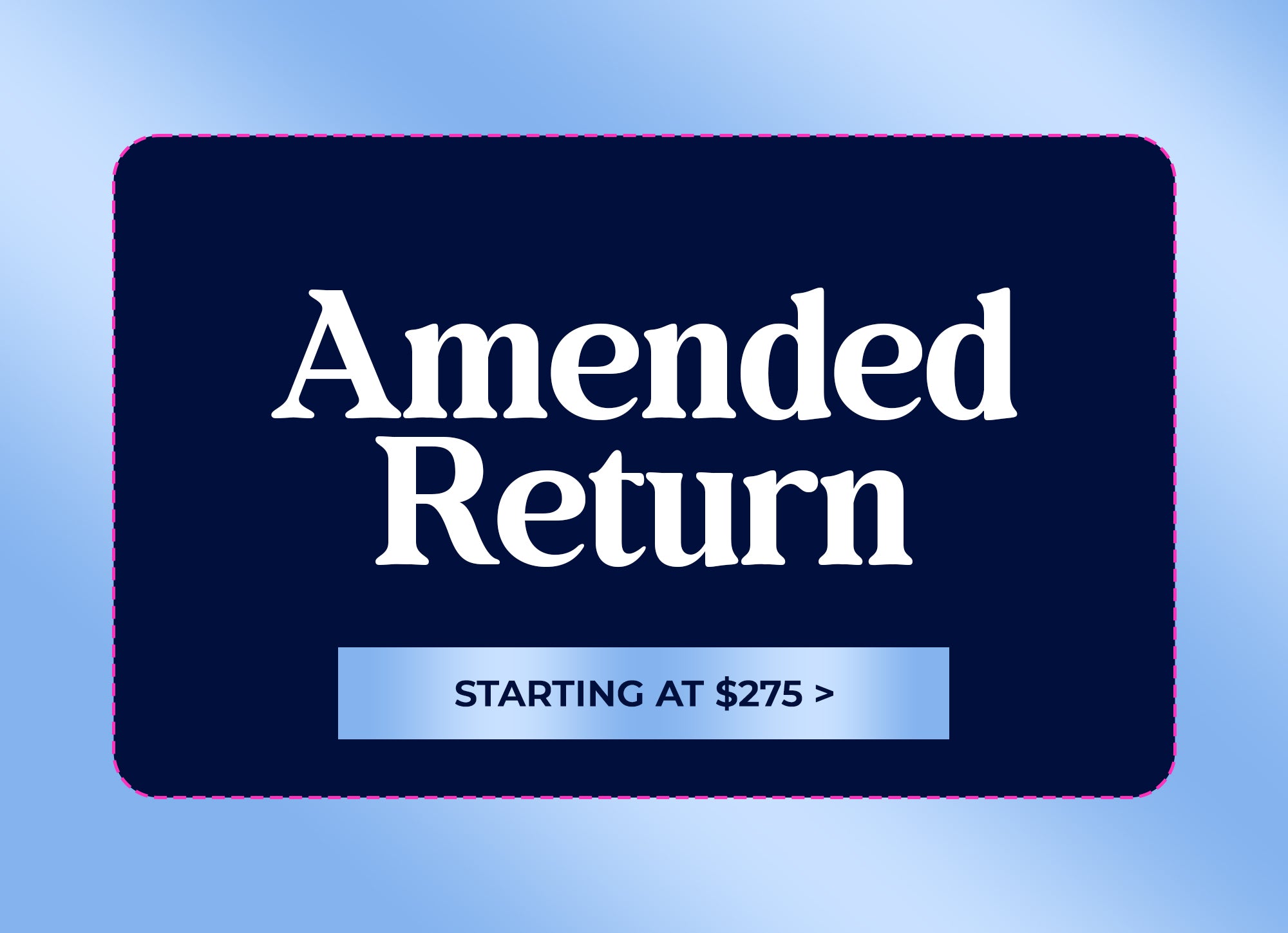 Amended Return Main image